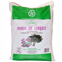 Humus de lombriz Lombricor (5 litros)